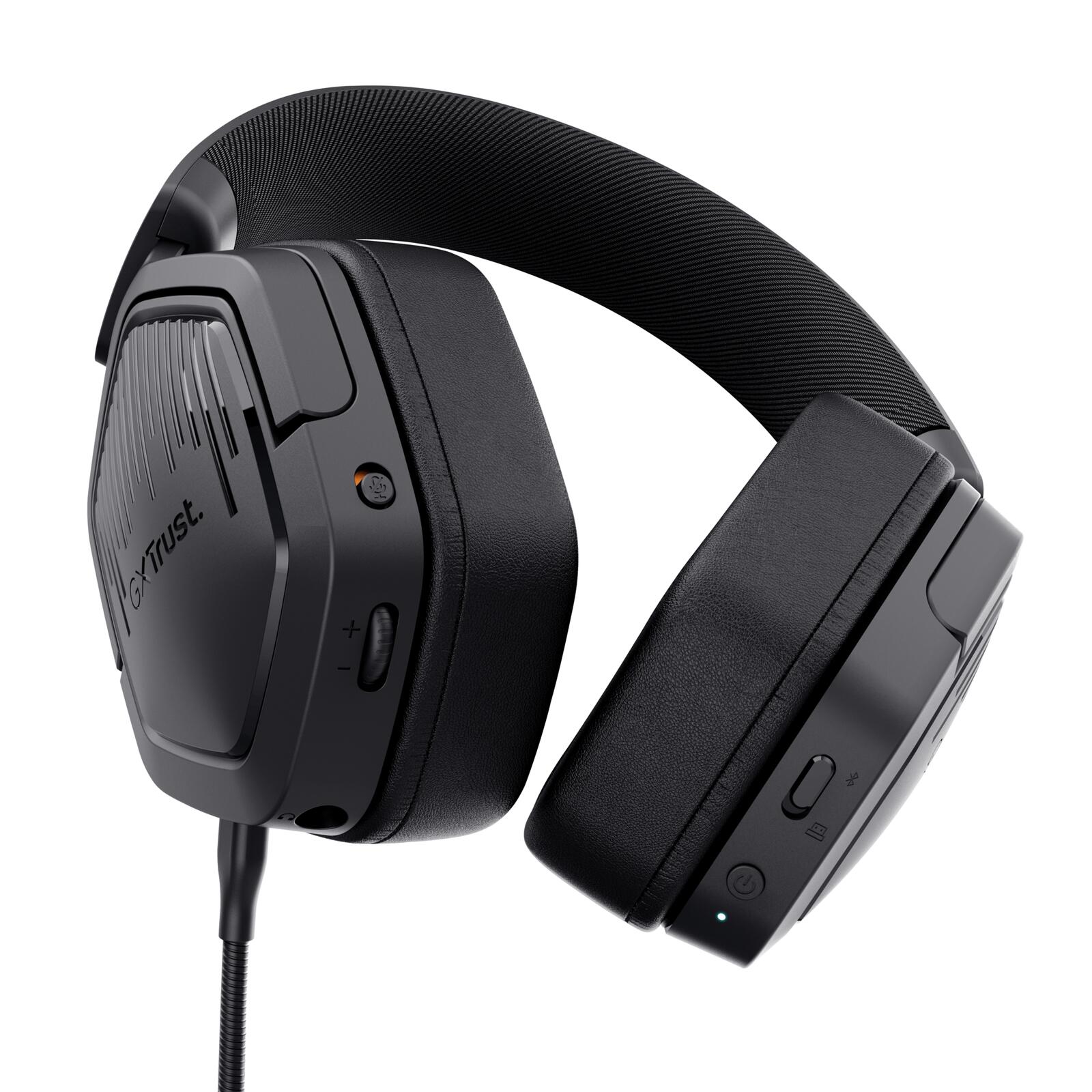 Trust Gaming GXT 493 Carus Drahtloses Multiplattform-Headset - Schwarz