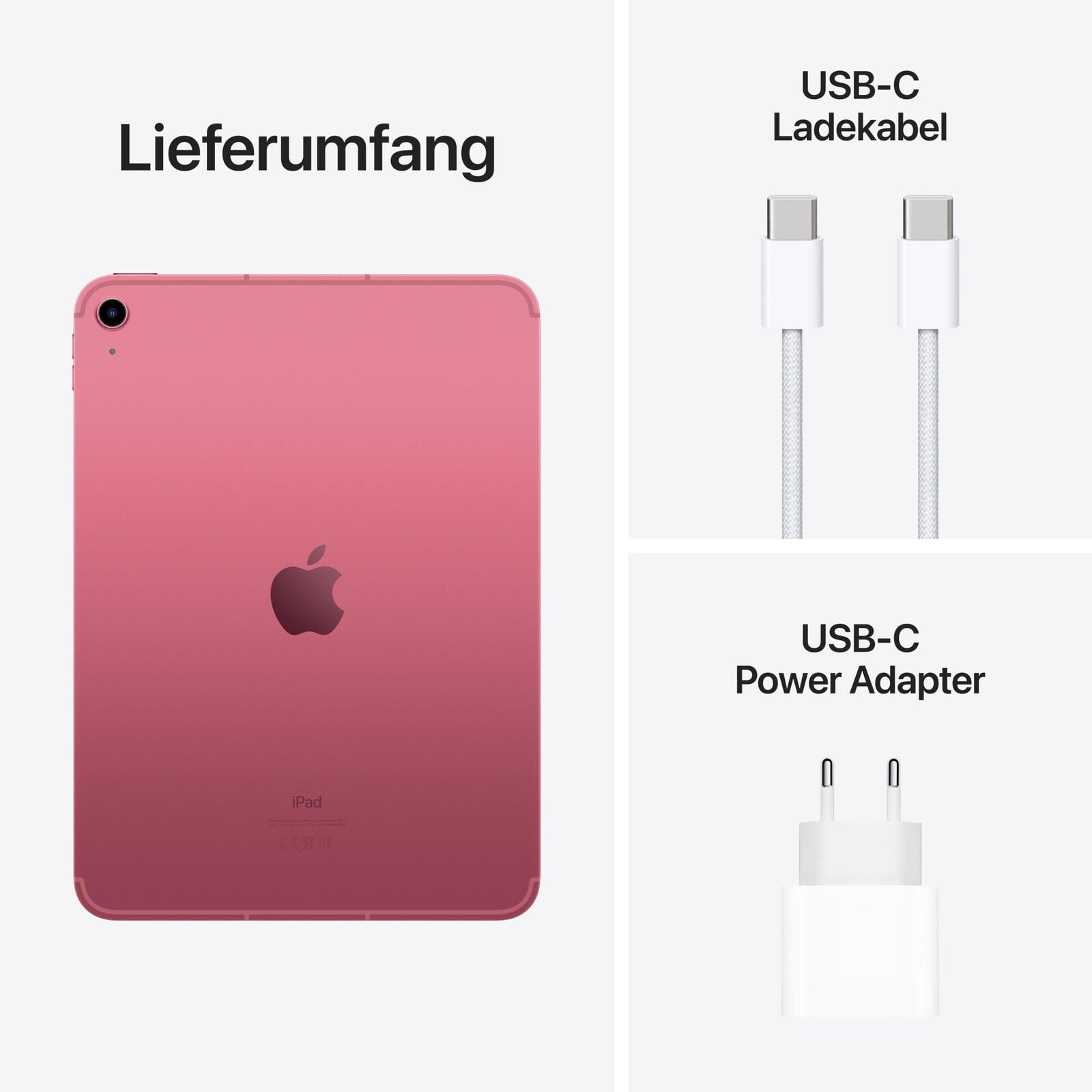 Apple iPad 10. Generation 27,69cm (10,9') 256GB pink