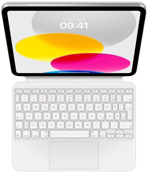 Apple Magic Keyboard Folio für iPad 10. / 11. Generation , weiß