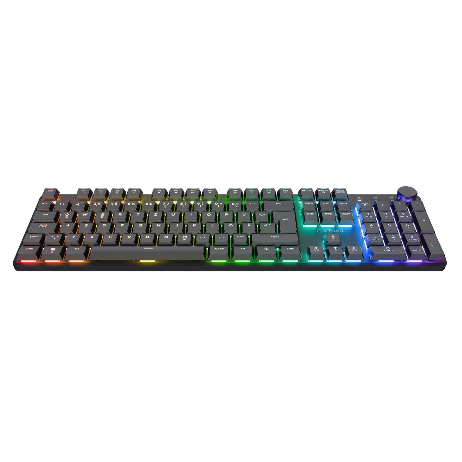 Trust GXT 868 Torix Hochwertige kabellose mechanische Gaming-Tastatur, DE Layout