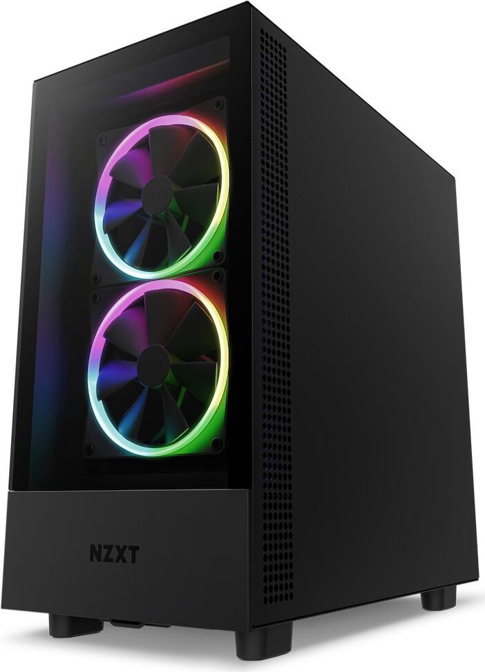 NZXT H series H5 Elite - Mid tower - E-ATX - Seitenteil mit Fenster (gehärtetes Glas)
