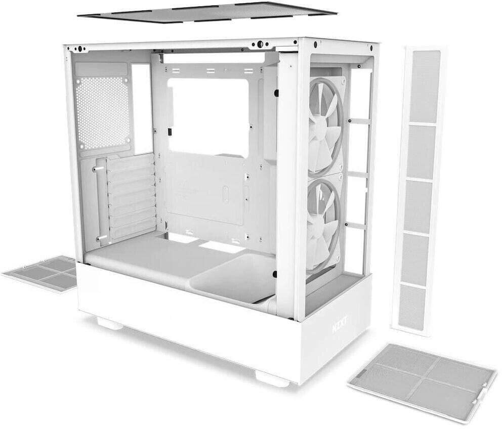 NZXT H series H5 Elite - Mid tower - E-ATX - Seitenteil mit Fenster (gehärtetes Glas)