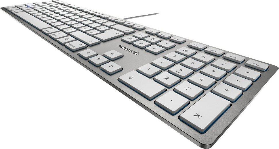 CHERRY KC 6000 SLIM kabelgebunde Tastatur für MAC