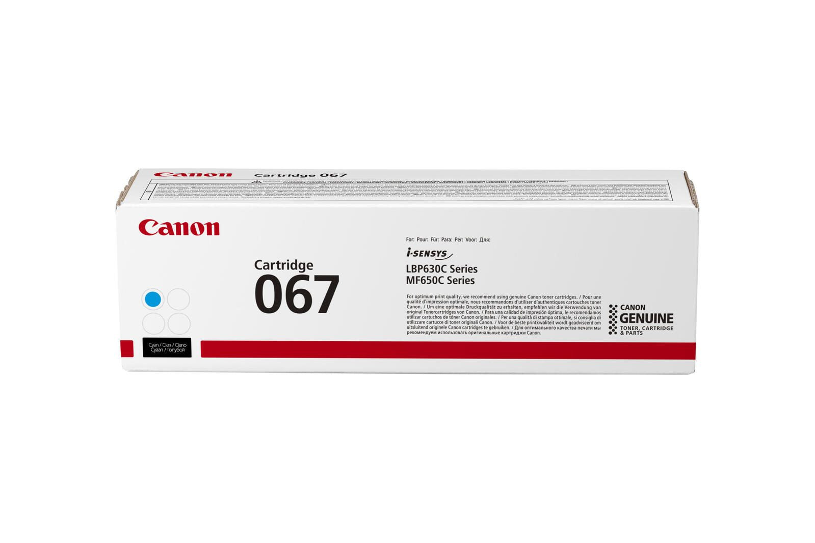 Canon Original 067 Toner - cyan (5101C002)