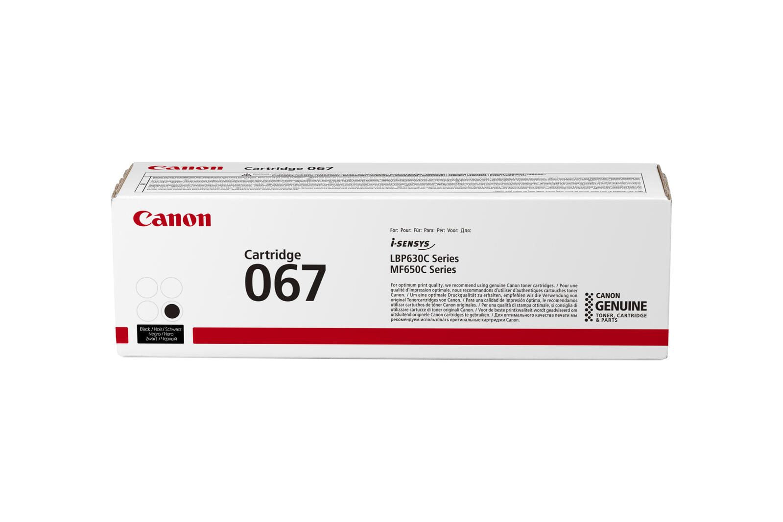 Canon Original 067 Toner - schwarz (5102C002)