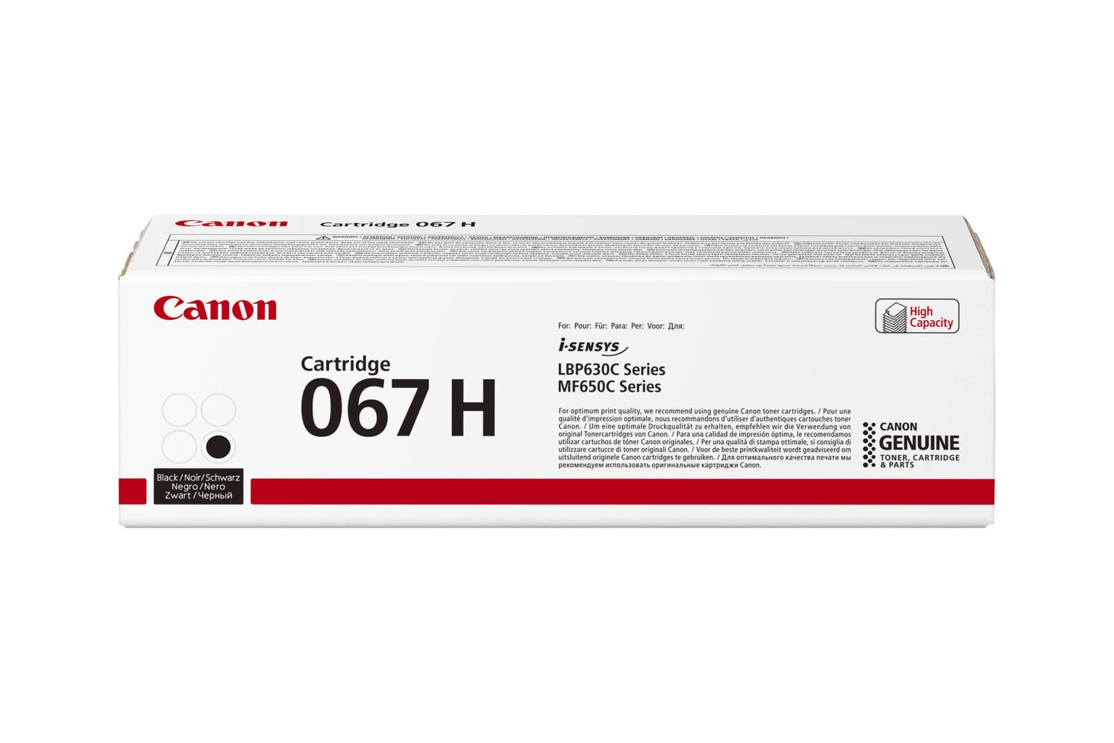 Canon Original 067H Toner - schwarz (5106C002)