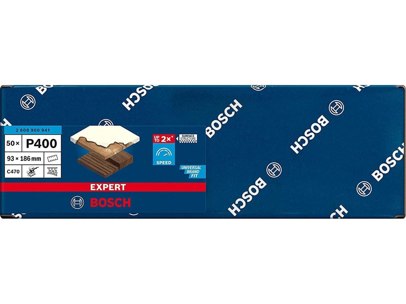 Bosch sanding sheet plan 93x186mm k400 6h 50 pcs