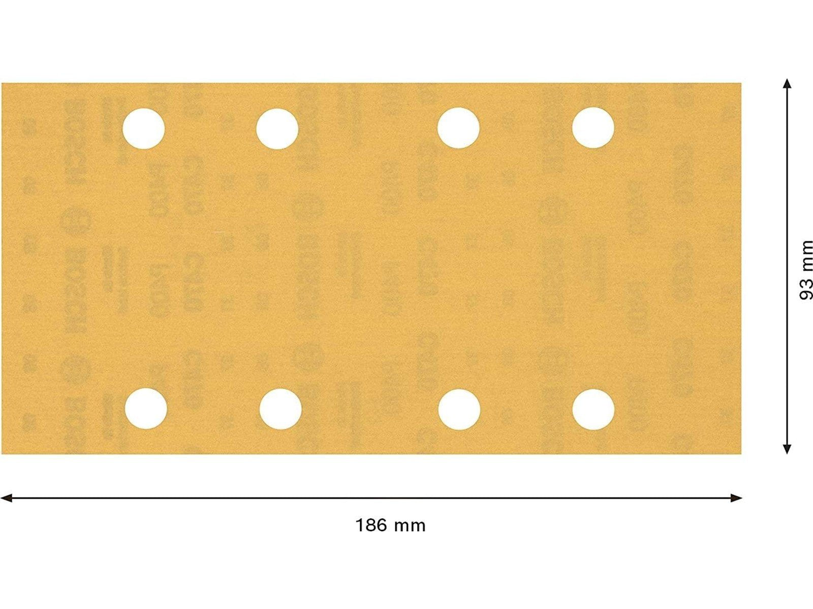 Bosch sanding sheet plan 93x186mm k400 6h 50 pcs