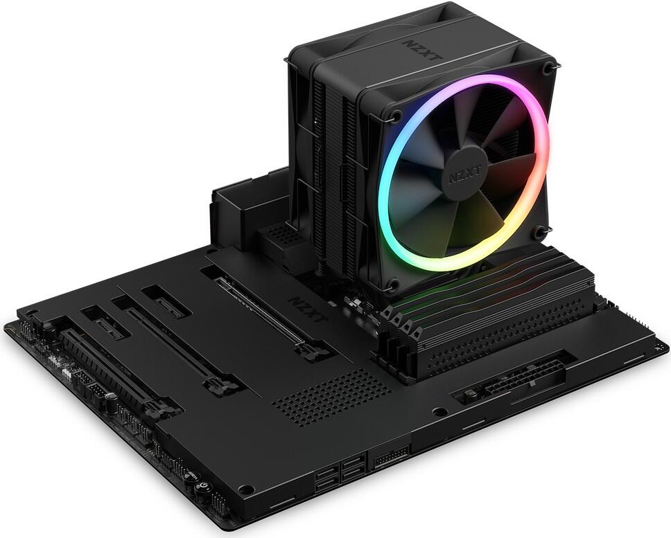 NZXT T120 RGB - CPU-Luftkühler, Schwarz
