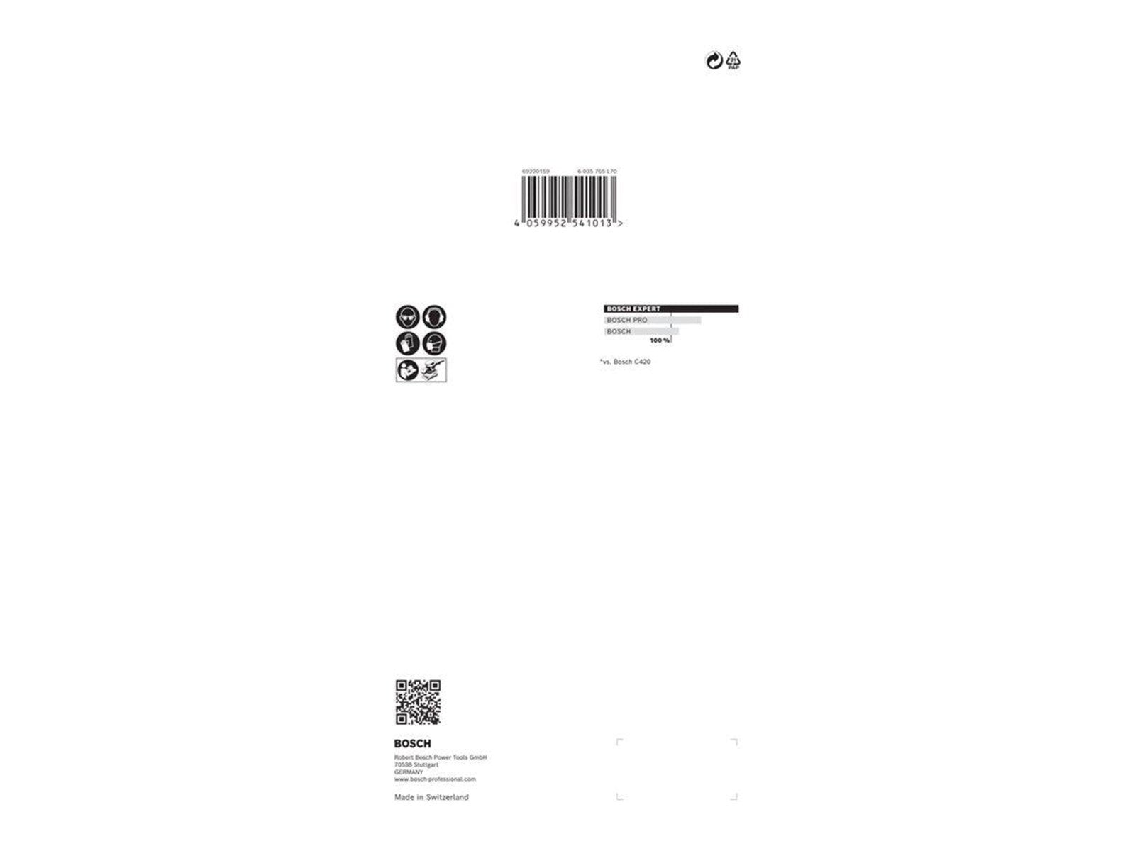 Bosch SLIBEBLAD PLAN 93X186MM NET K240 50 STK