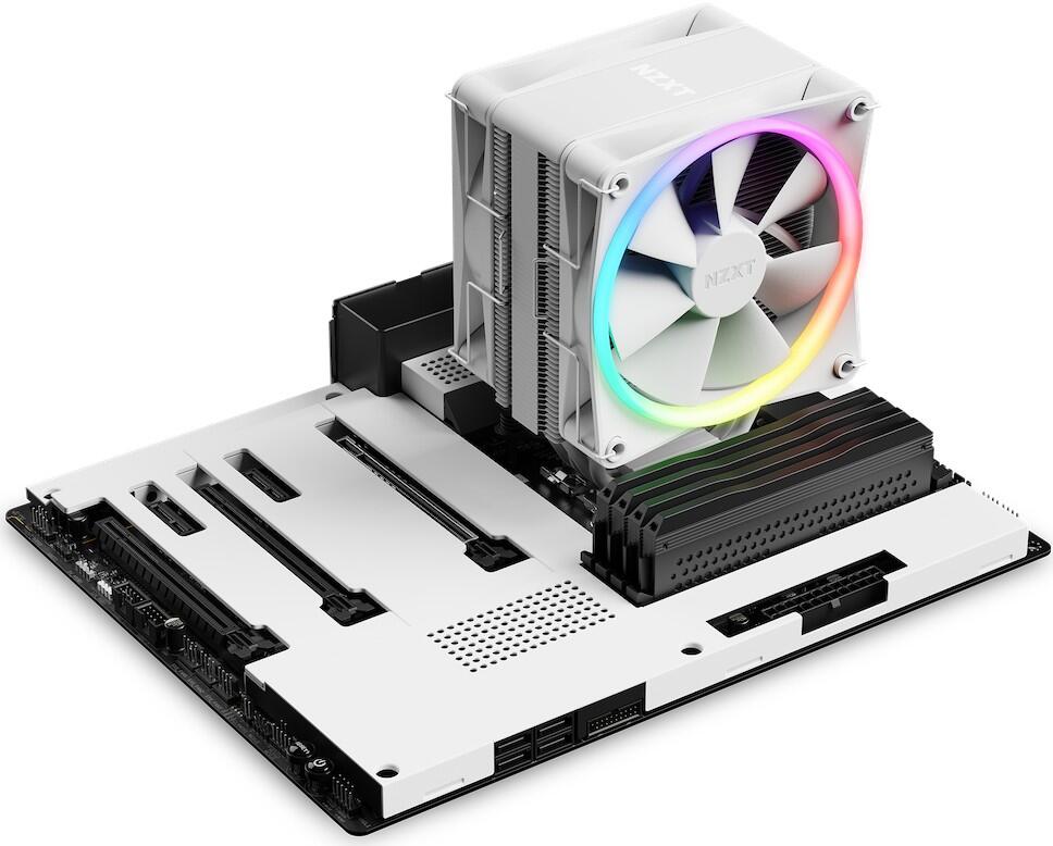 NZXT T120 RGB - CPU-Luftkühler, Weiß