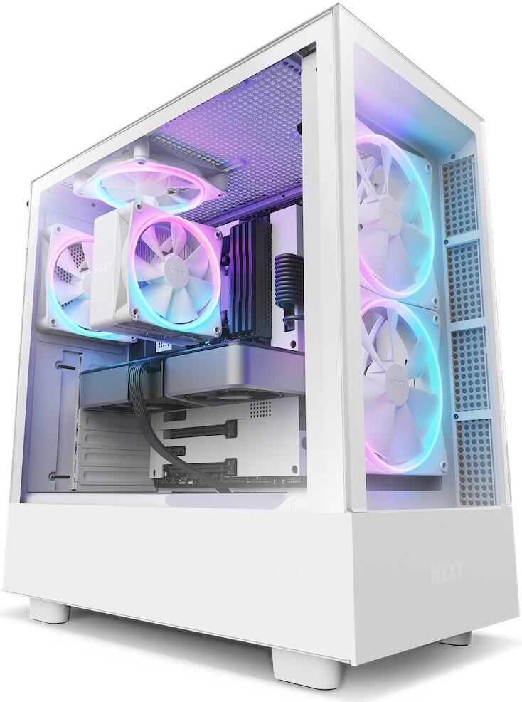 NZXT T120 RGB - CPU-Luftkühler, Weiß