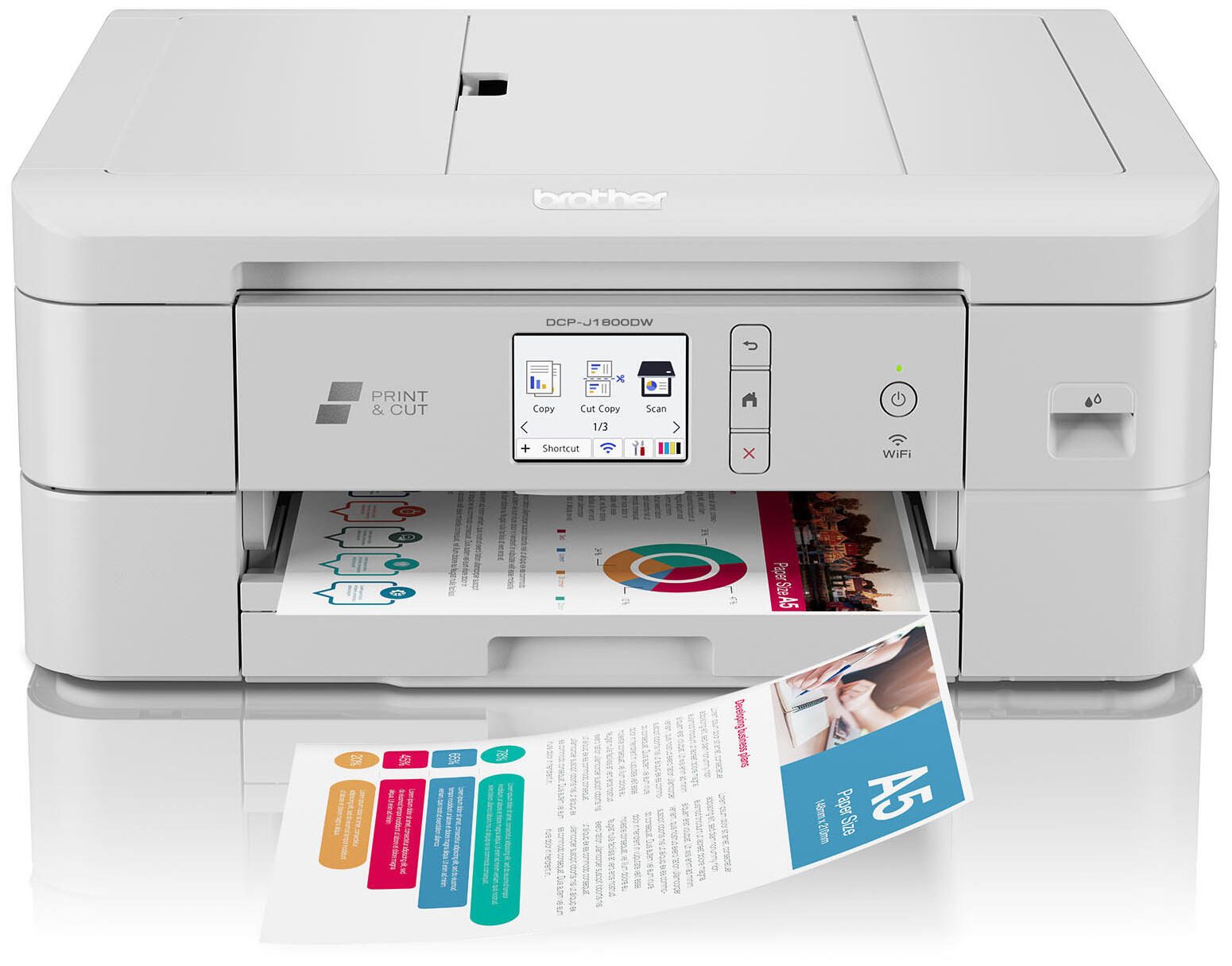 Brother DCP-J1800DW Tintenstrahl-Multifunktionsgerät