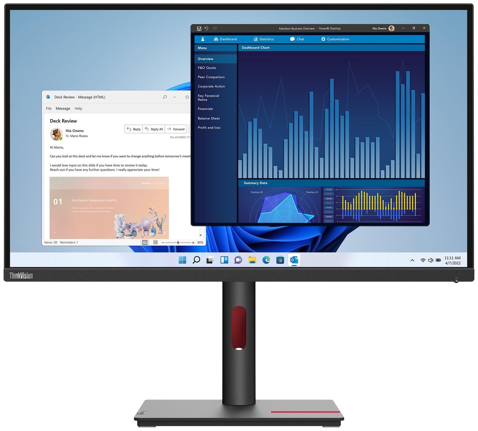 Lenovo ThinkVision T27p-30 Monitor 68,6cm (27 Zoll)