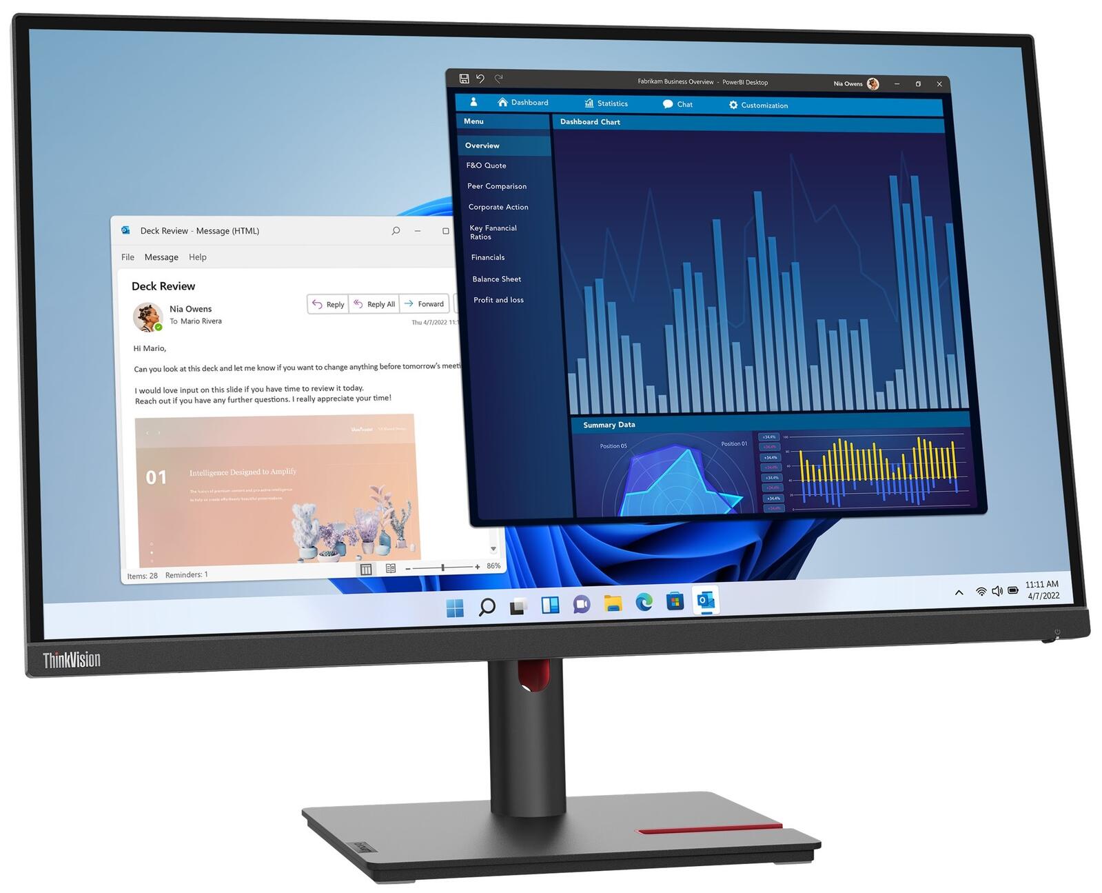 Lenovo ThinkVision T27p-30 Monitor 68,6cm (27 Zoll)