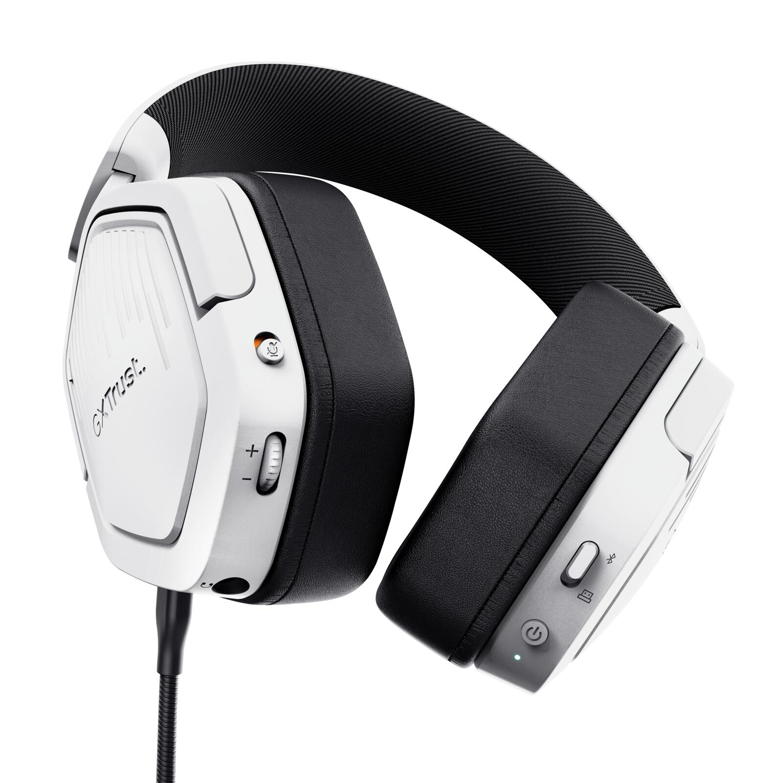 Trust Gaming GXT 493W Carus Drahtloses Multiplattform-Headset - Weiß