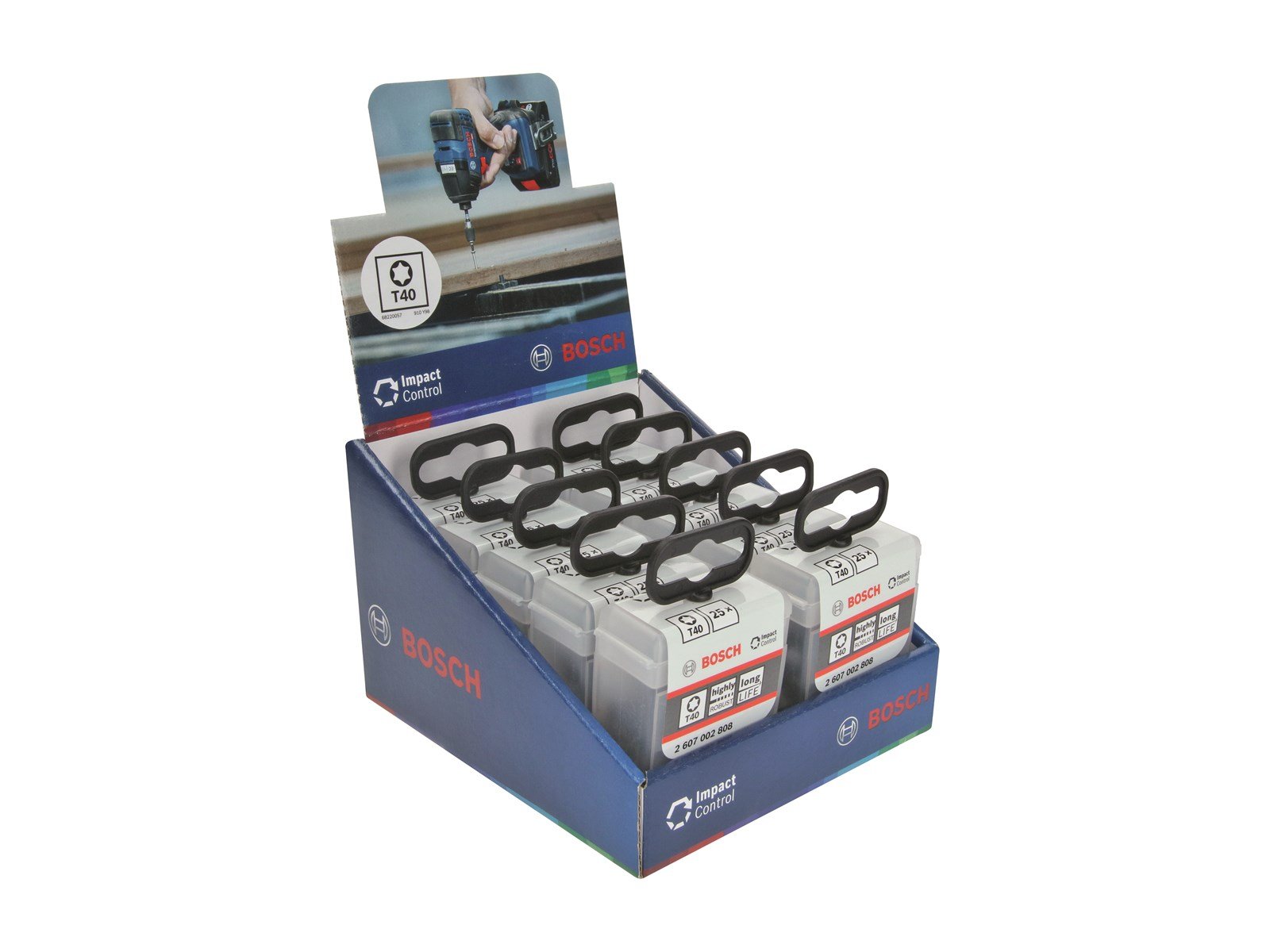 Bosch BITS T40 IMPACT 25MM TICTAC 25STK