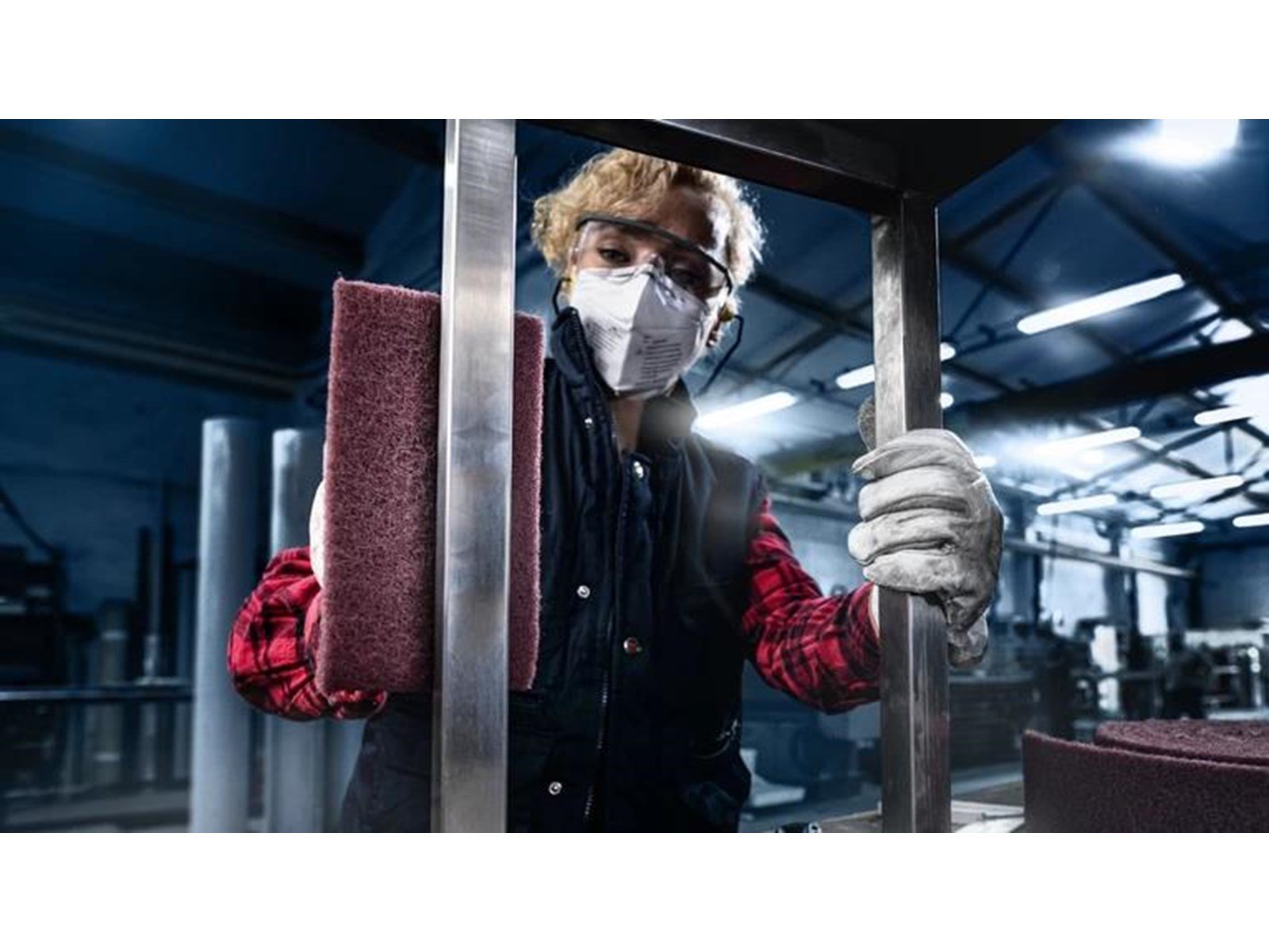 Bosch SLIBEFLEECE AIOX 10MX115MM BRUN GROV