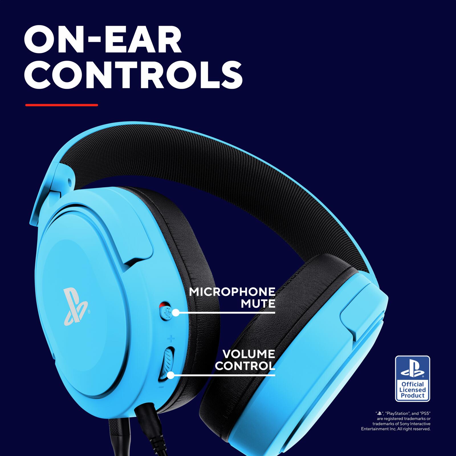 Trust Gaming GXT 498B Forta Gaming-Headset für PS5™ - Blau