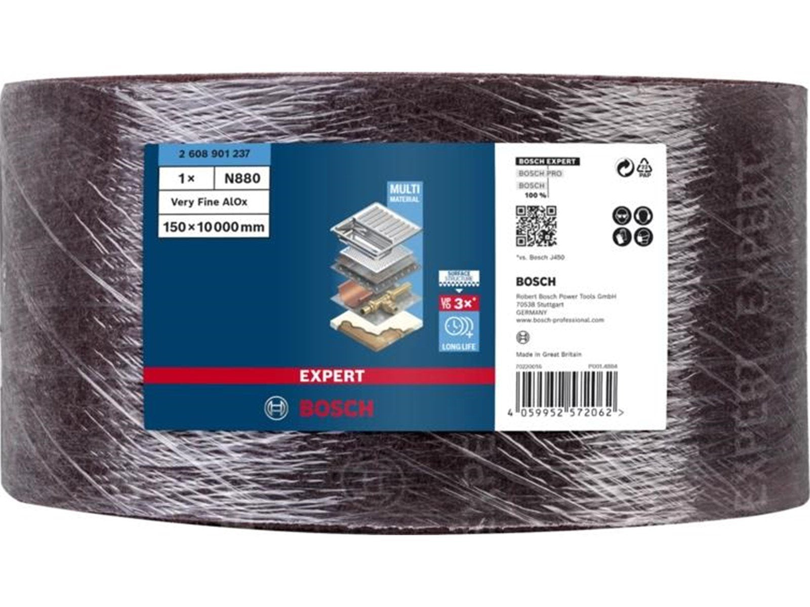 Bosch SLIBEFLEECE AIOX 10MX150MM RÃ˜D XFIN