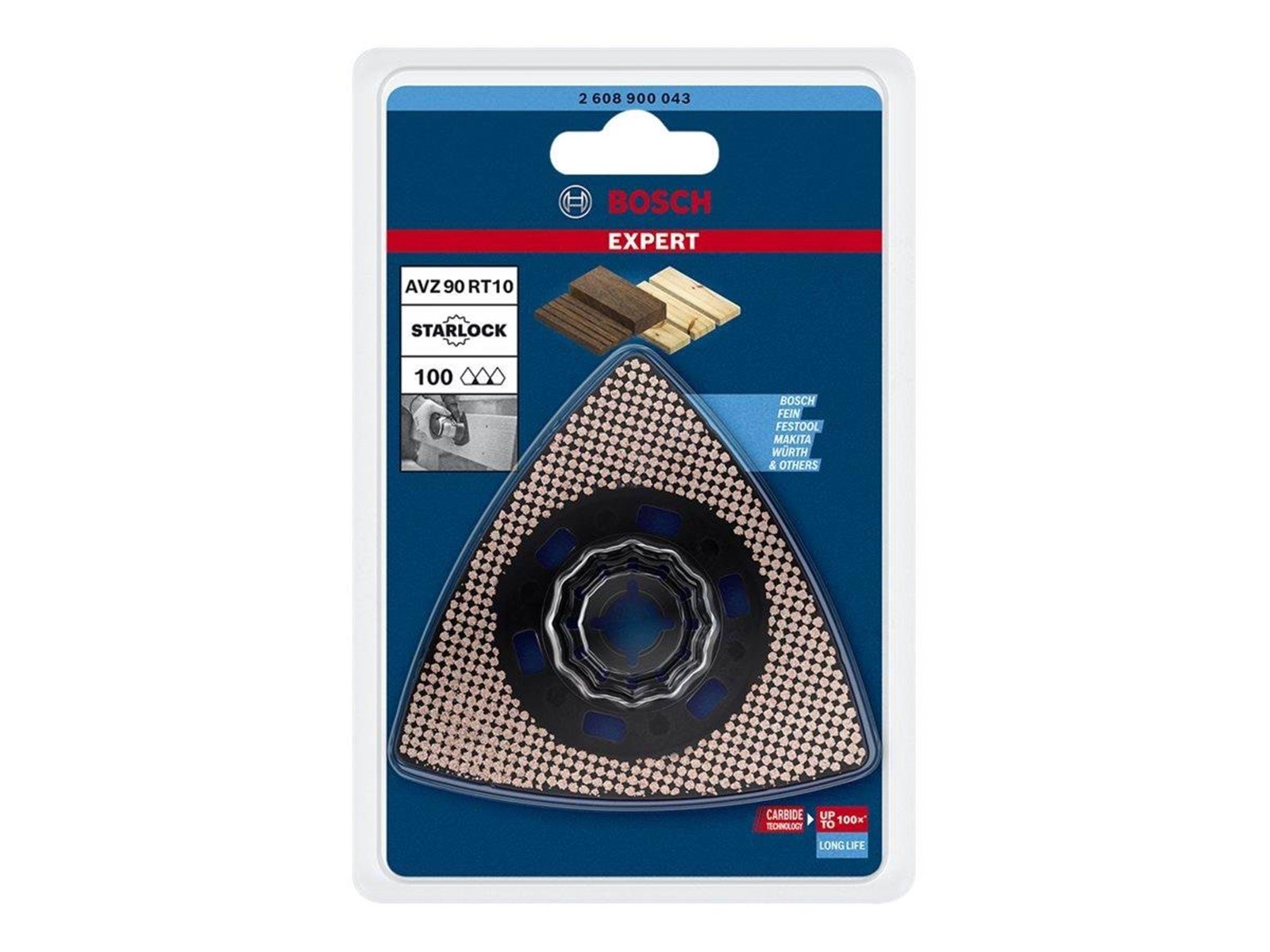 Bosch SLIBEPLADE AVZ90RT10 90MM K100