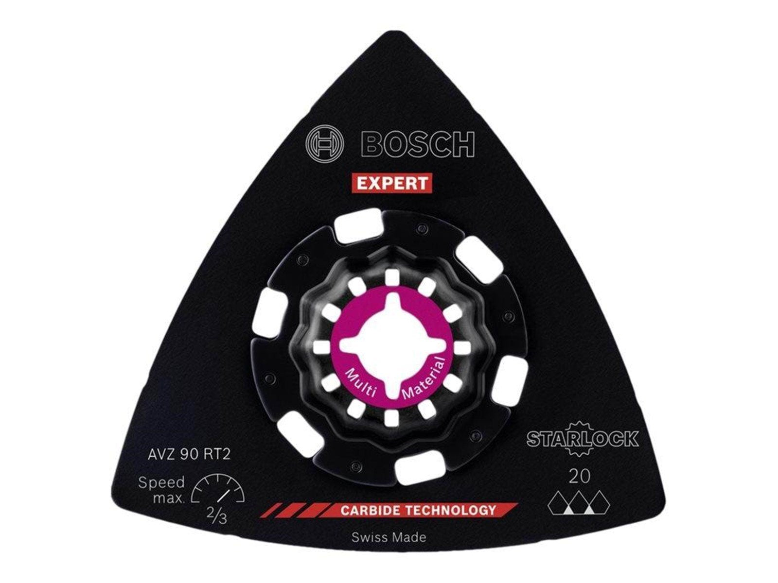 Bosch SLIBEPLADE AVZ90RT2 90MM K20 10 STK