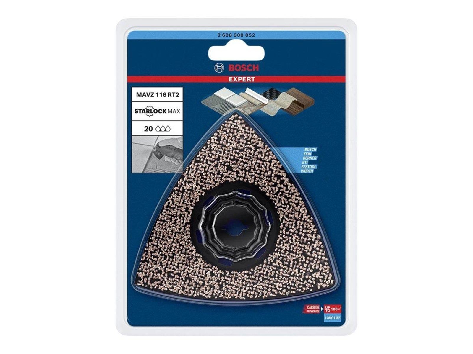 Bosch SLIBEPLADE MAVZ116RT2 116MM K20