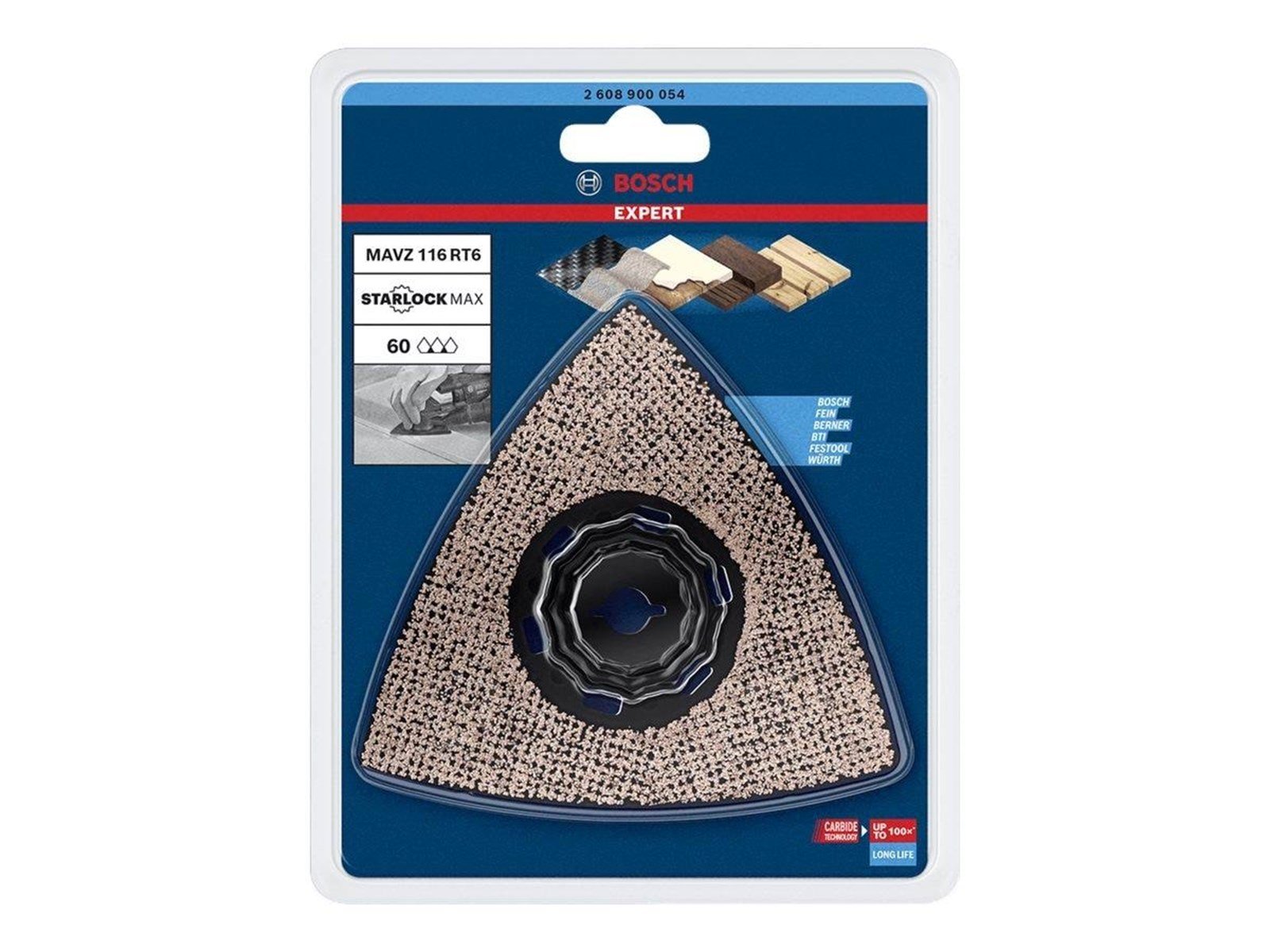 Bosch SLIBEPLADE MAVZ116RT6 116MM K60