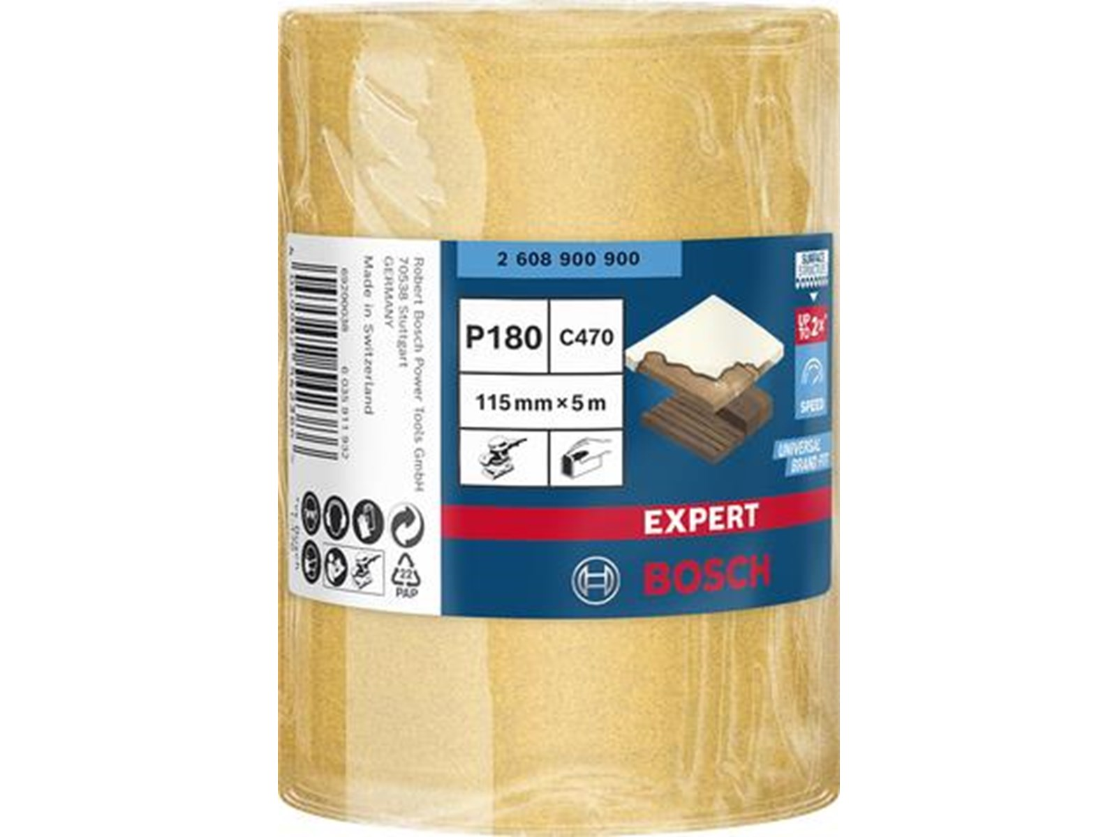 Bosch SLIBERULLE 5MTR 115MM K180