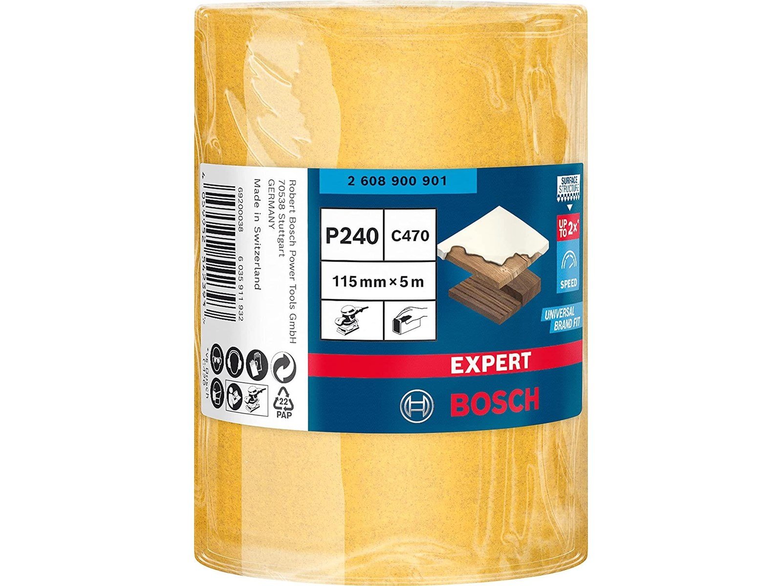 Bosch SLIBERULLE 5MTR 115MM K240