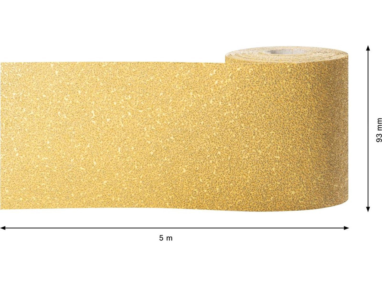 Bosch sanding roller 5mtr 93mm k40