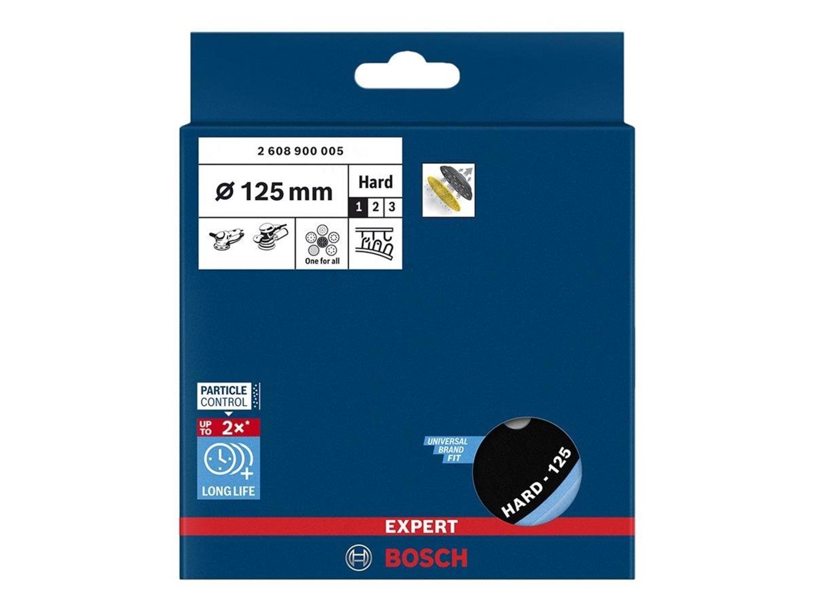 Bosch SLIBETALLERKEN I MULTIH 125MM HARD