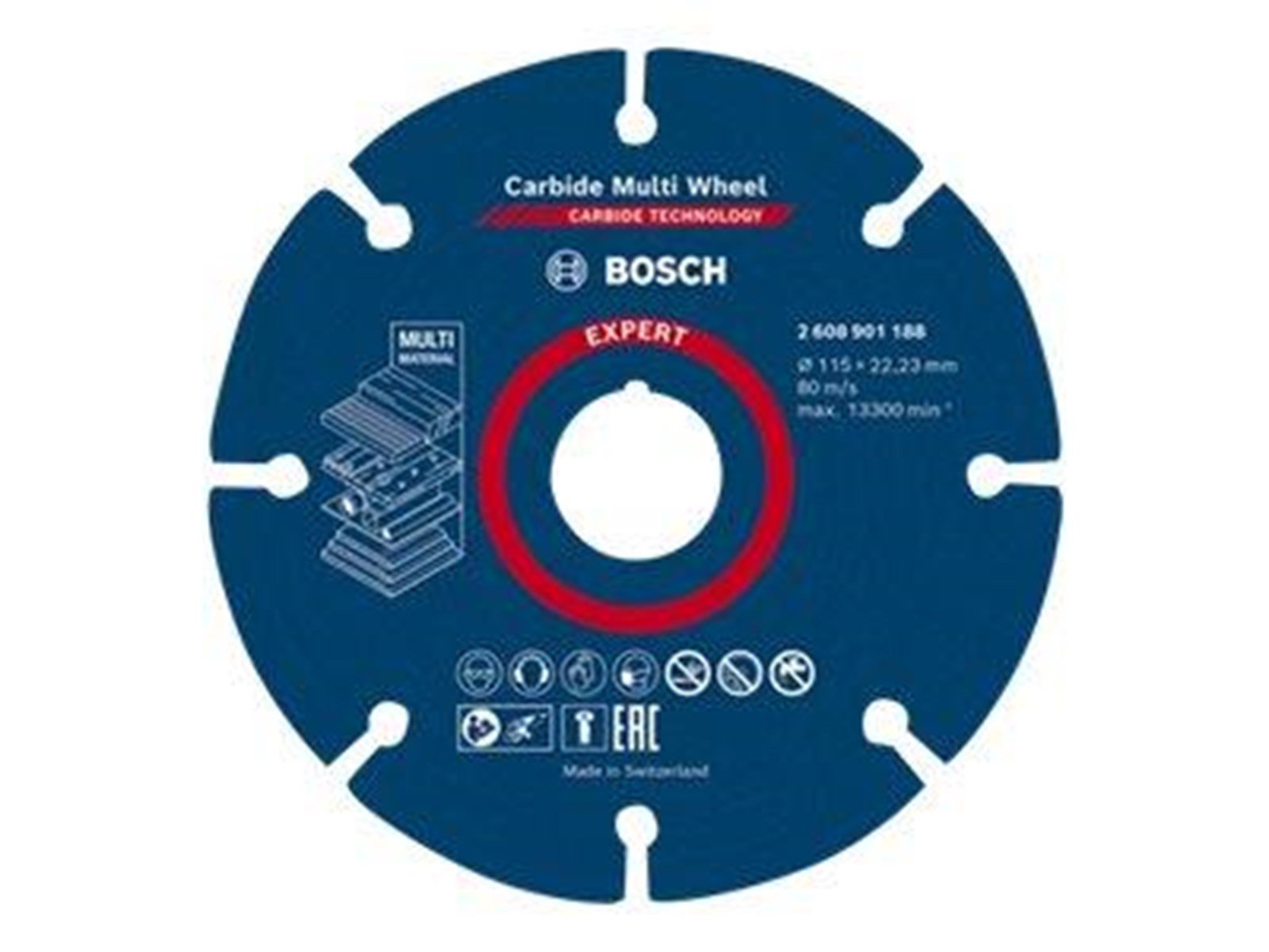 Bosch SKÃ†RESKIVE MULTIWHEEL 115MM HM