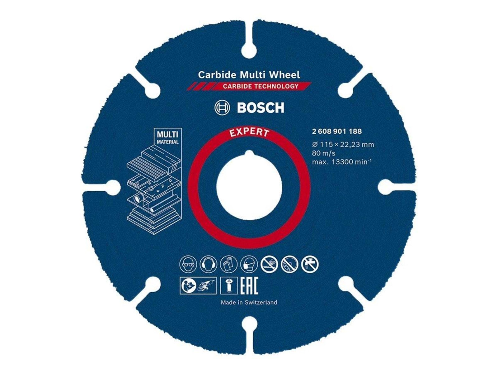Bosch SKÃ†RESKIVE MULTIWHEEL 115MM HM