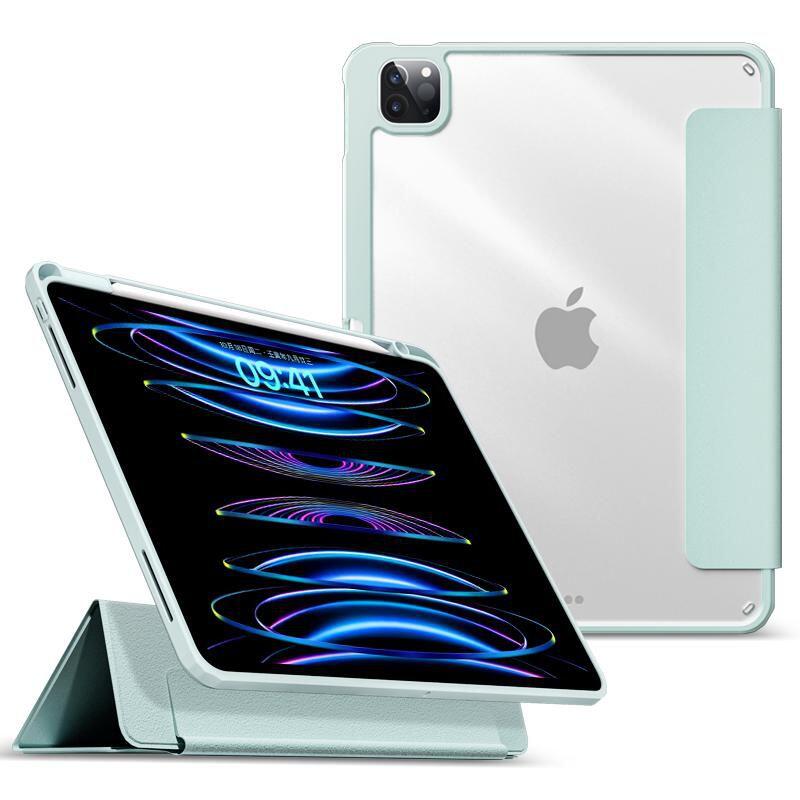 eSTUFF Boston Flip-Hülle für das Apple iPad Pro der 3. & 4. Generation, 11' - Light Green (Bulk)