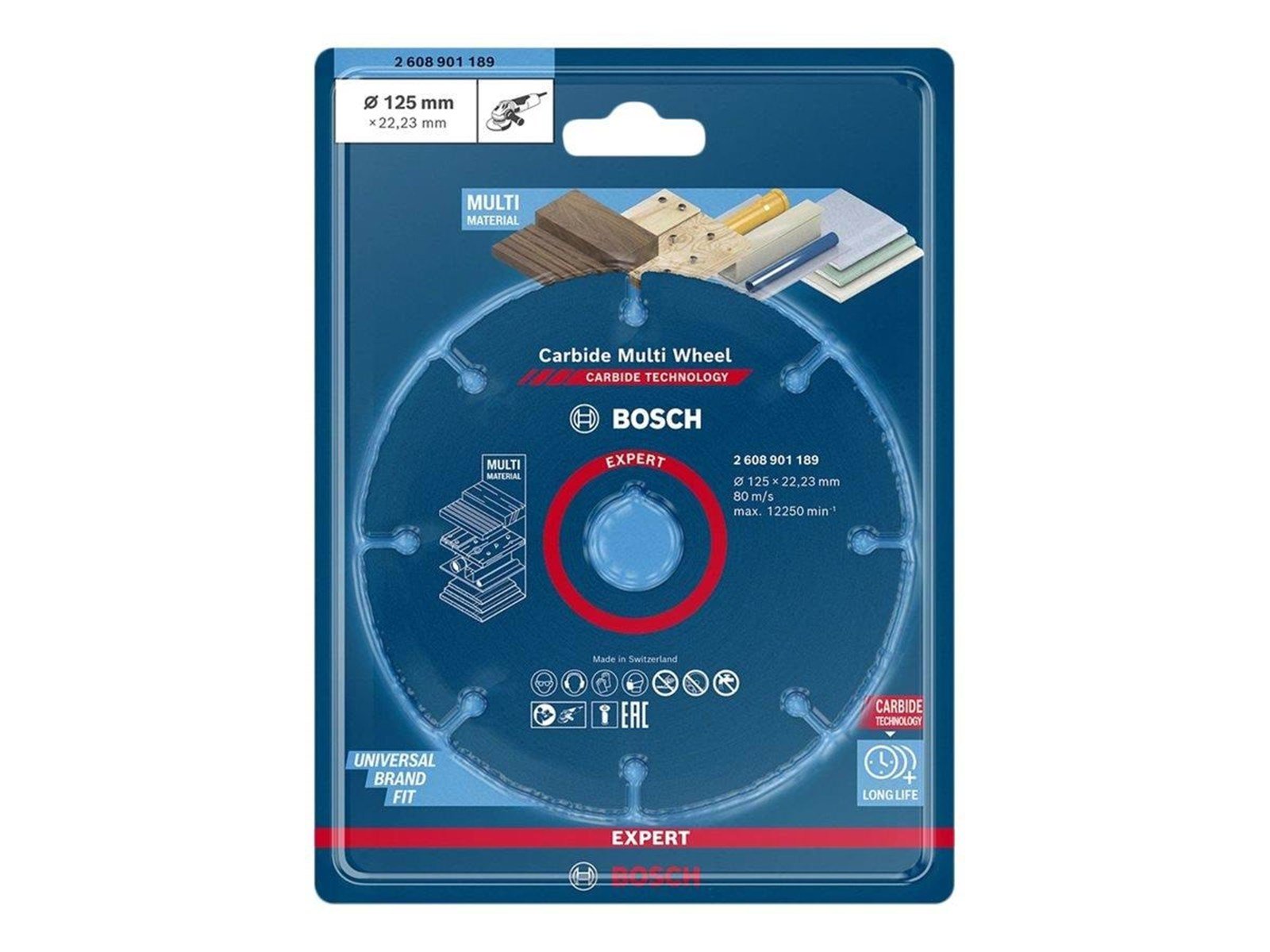 Bosch SKÃ†RESKIVE MULTIWHEEL 125MM HM