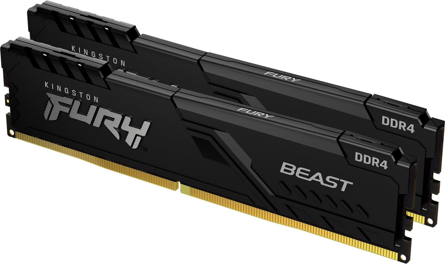 Kingston FURY Beast DIMM 32GB, DDR4-3600, CL18-22-22