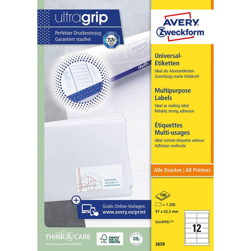 AVERY Zweckform Universal-Etiketten 3659