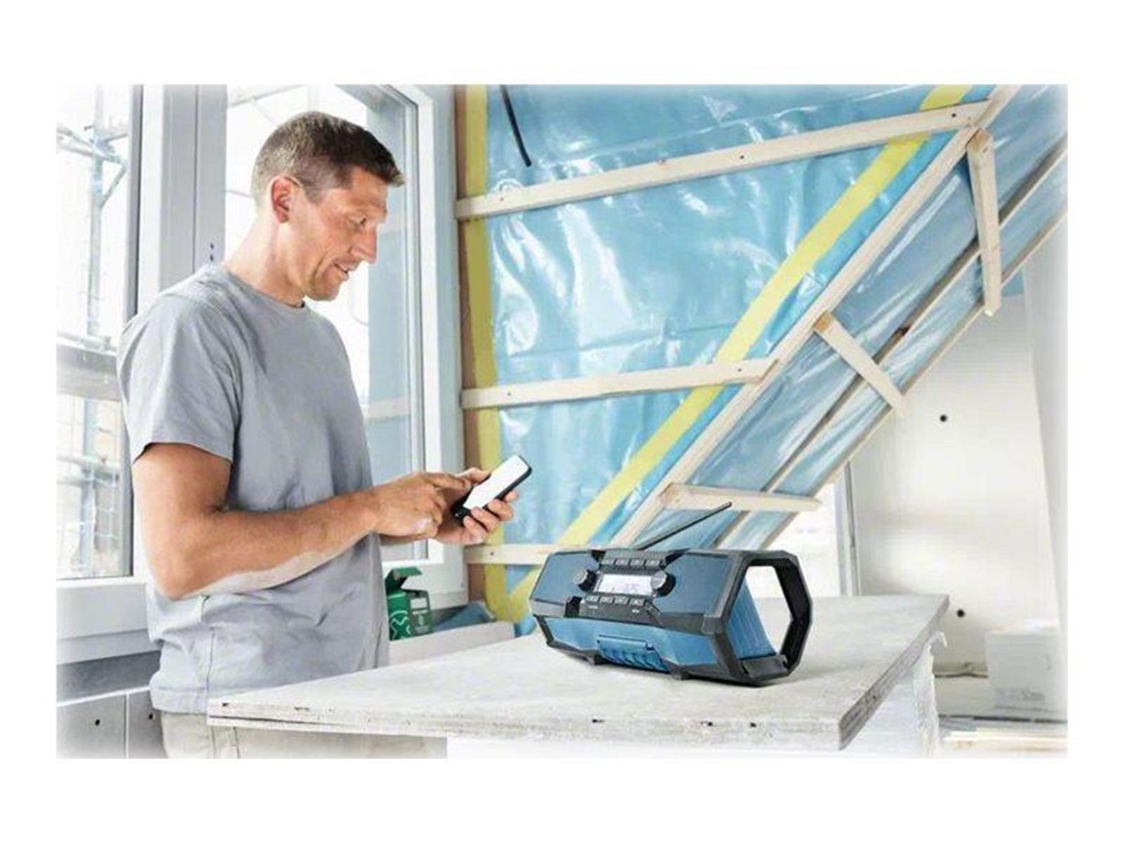 Bosch Professional GPB 18V-2 C Professional (SOLO) - FM - Stereo