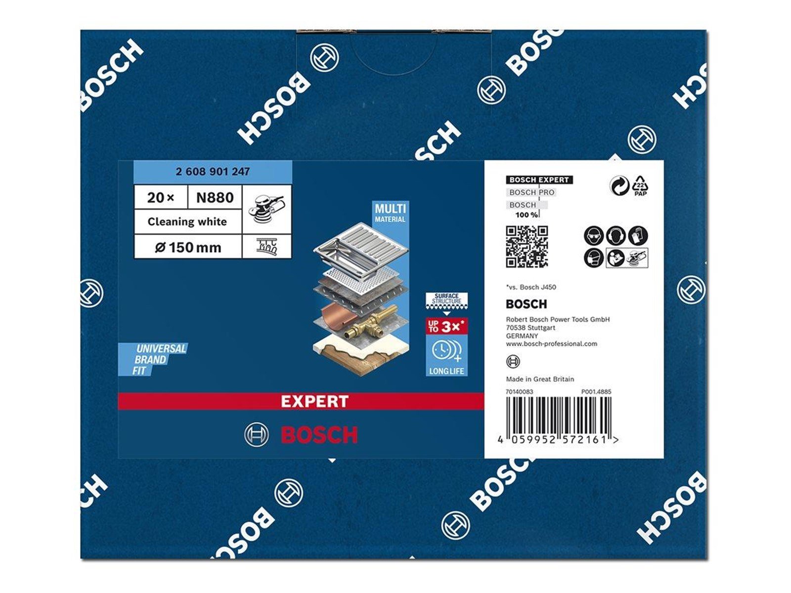 Bosch N880 150MM WHITE