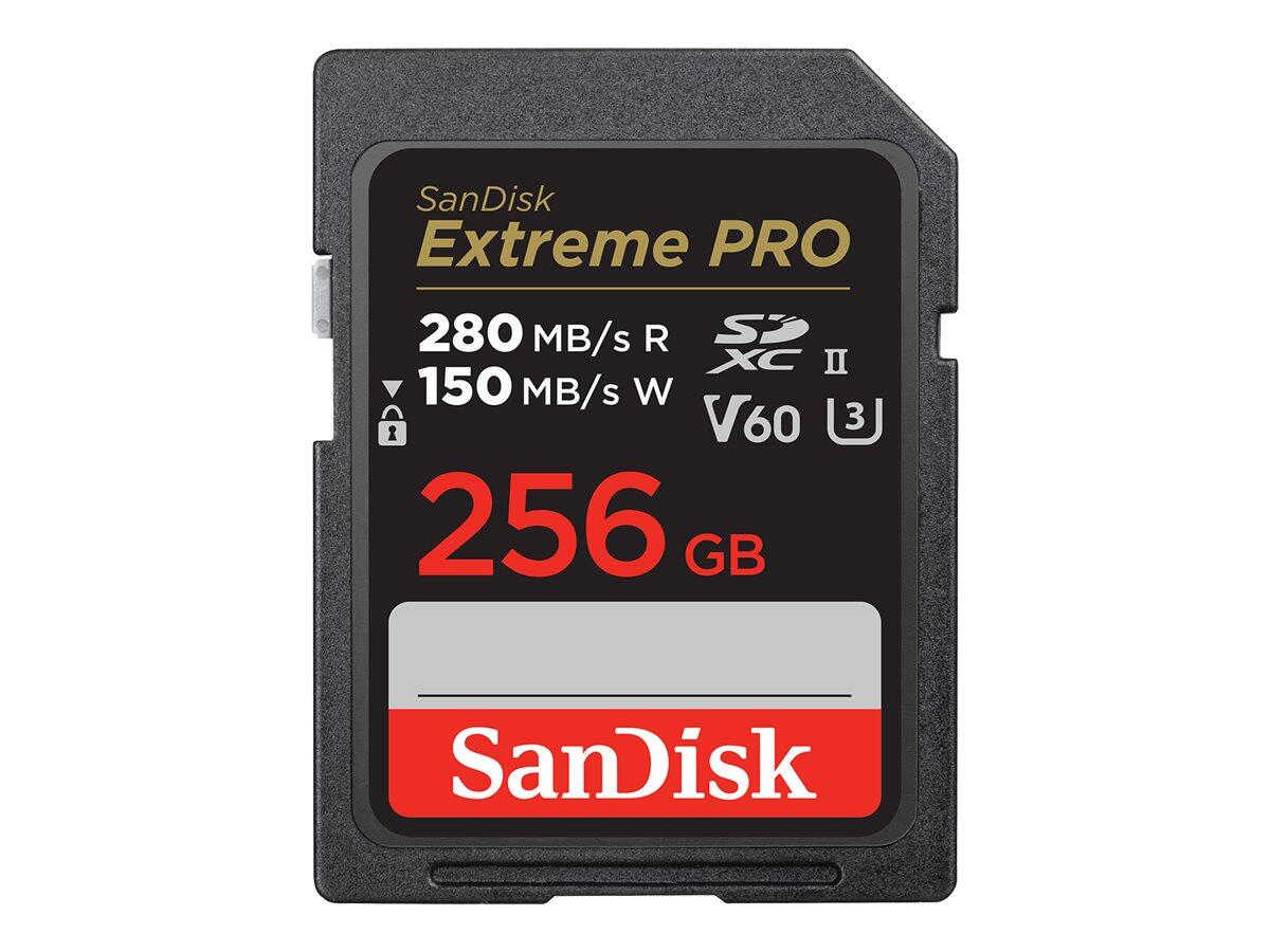 SanDisk Extreme PRO SDXC UHS-II Speicherkarte 256GB