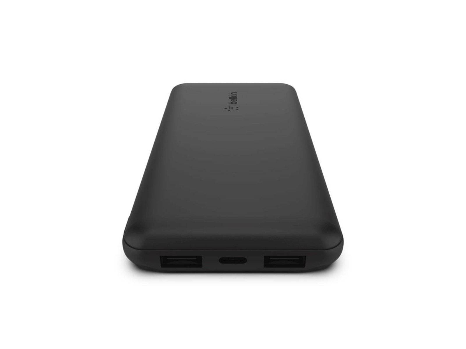 Belkin 10K Power Bank w/USB-C 15W - Black Powerbank (Akku) - schwarz - 10000 mAh