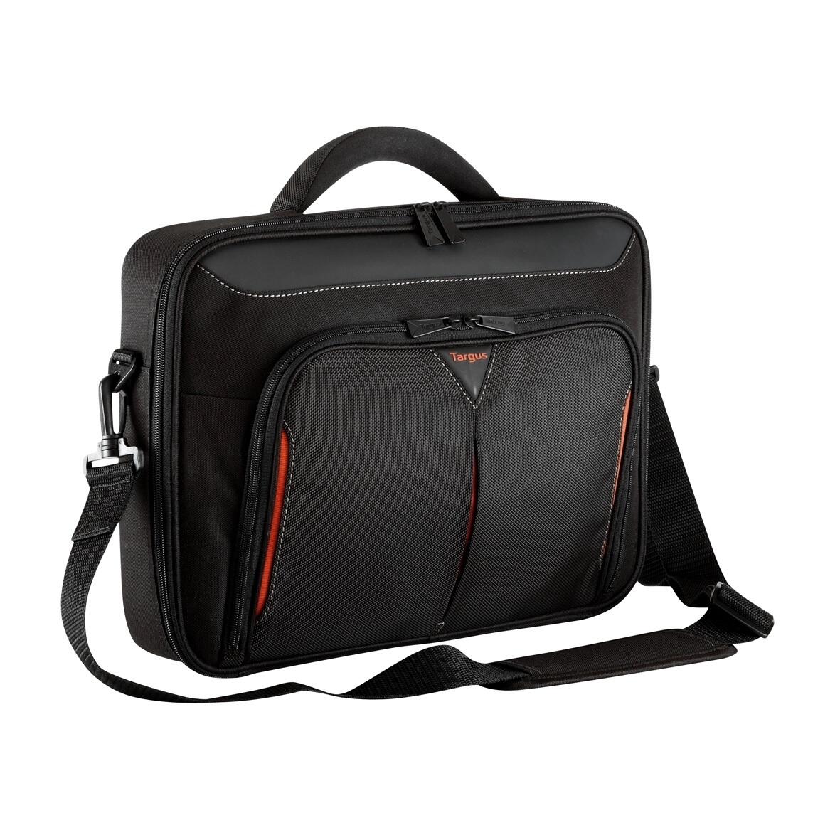 Targus Classic+ Clamshell Case 15-15,6', schwarz/rot