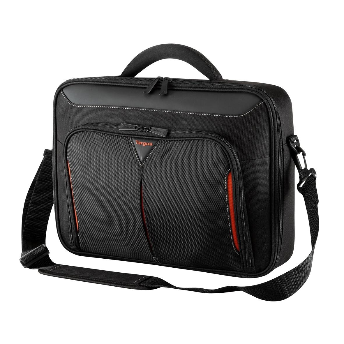 Targus Classic+ Clamshell Case 15-15,6', schwarz/rot