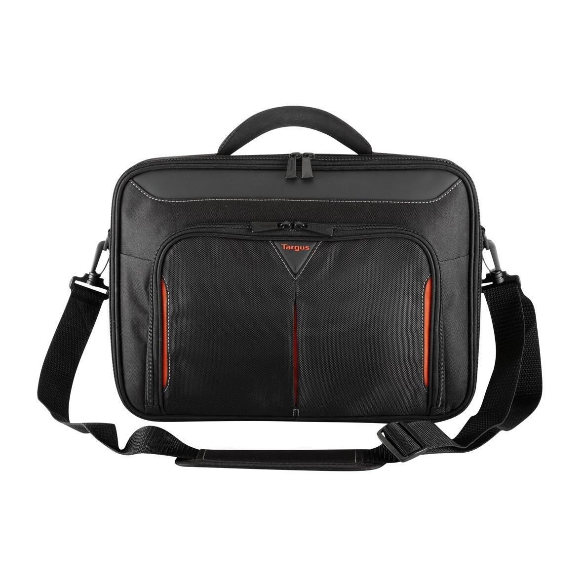 Targus Classic+ Clamshell Case 15-15,6', schwarz/rot
