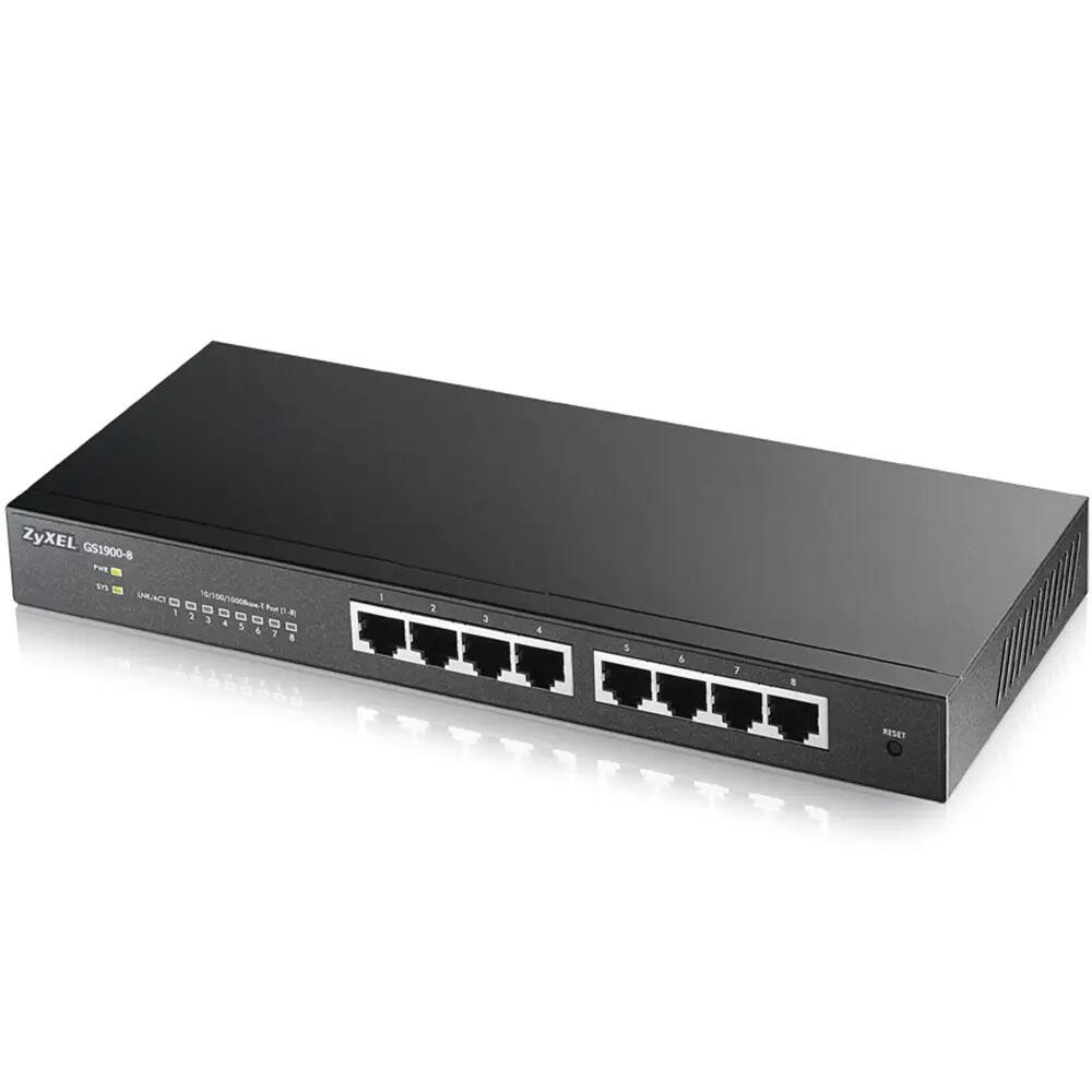 Zyxel Switch 8-Port Gigabit 8x 1G L2