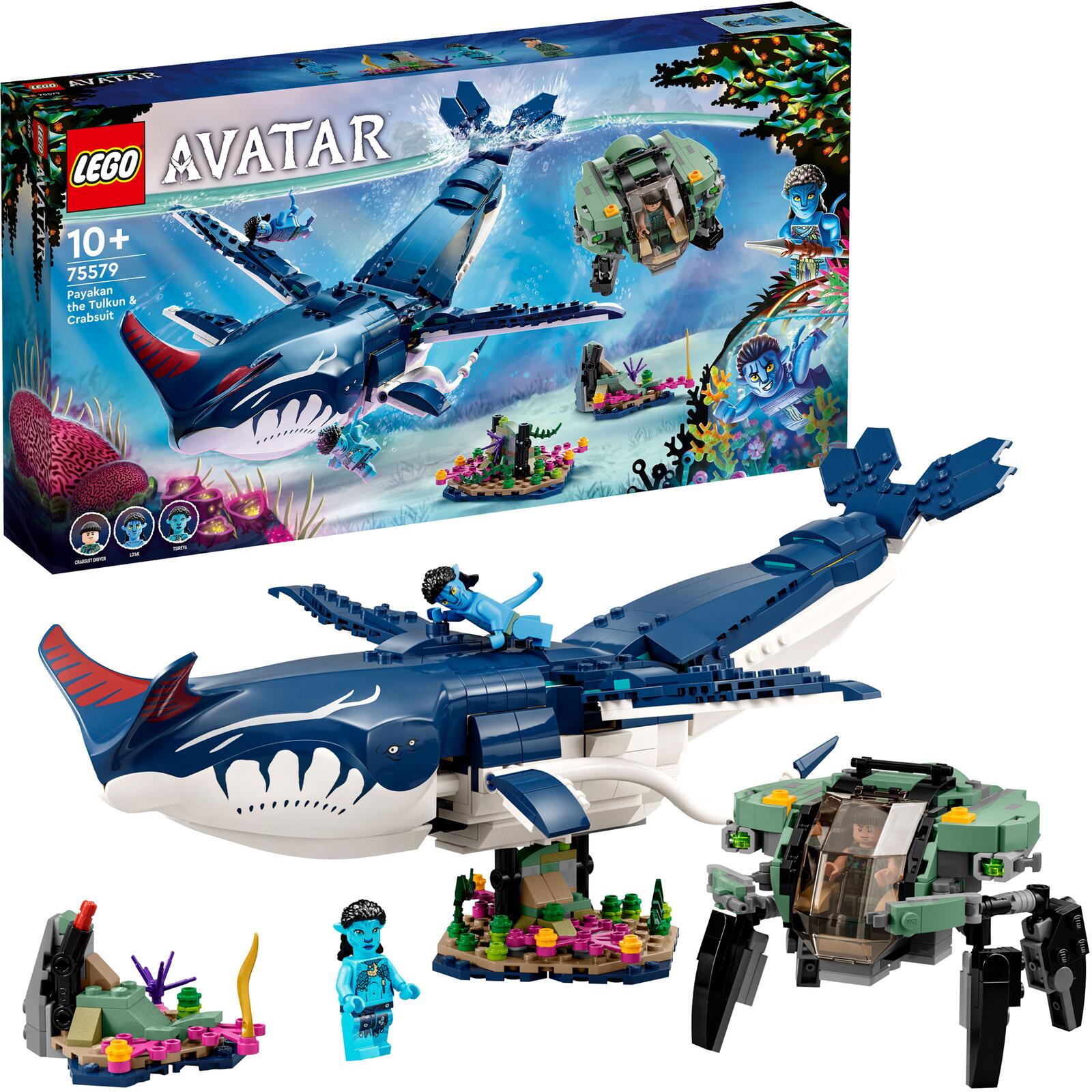 LEGO® Avatar Payakan der Tulkun und Krabbenanzug 75579