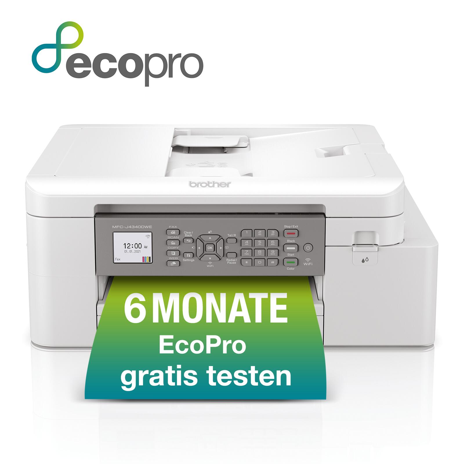 Brother MFC-J4340DWE EcoPro Tintenstrahl-Multifunktionsgerät