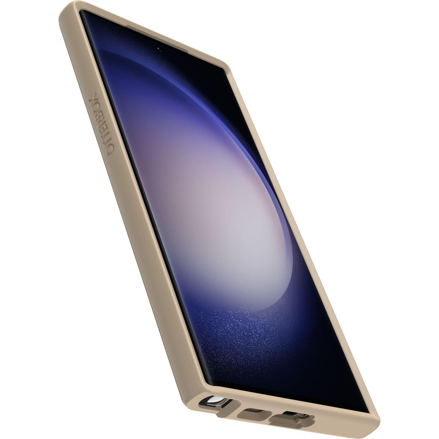 OtterBox Symmetry Series Schutzhülle für Samsung Galaxy S23 Ultra (Beige)