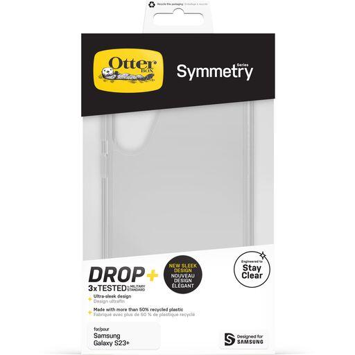 OtterBox Symmetry Clear Schutzhülle für Samsung Galaxy S23+ (Transparent)